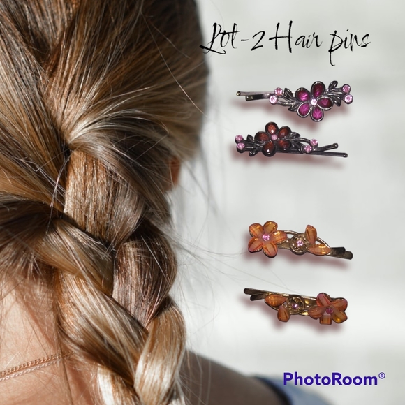 Beautiful hair pins💕2 sets - Picture 1 of 6